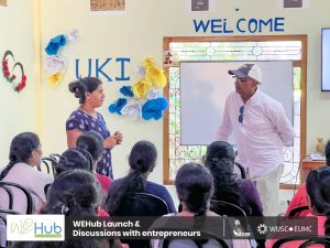 WEHub இன் ஆரம்ப நிகழ்வும் முயற்சியாளர்களுடன் கலந்துரையாடலும்” நிகழ்வின் சில பதிவுகள்.